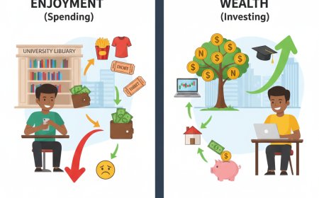 Investor Mindset vs Wealth Creation Mindset: How Nigerian Students Can Build Wealth Early