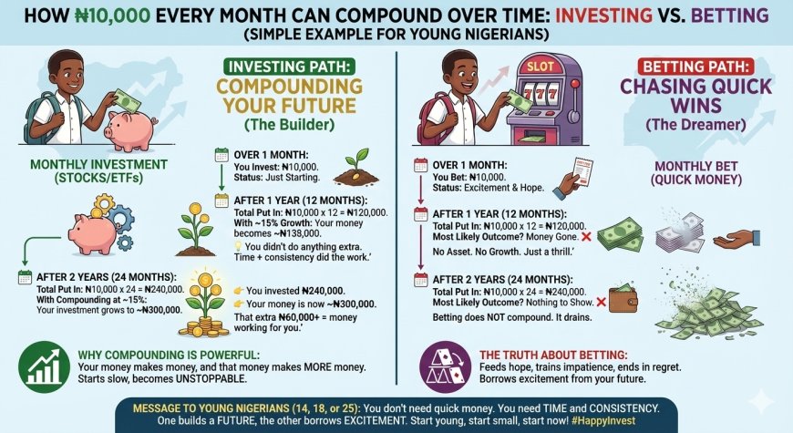 Betting or Buying a Stock in Nigeria: Which One Really Builds Wealth?