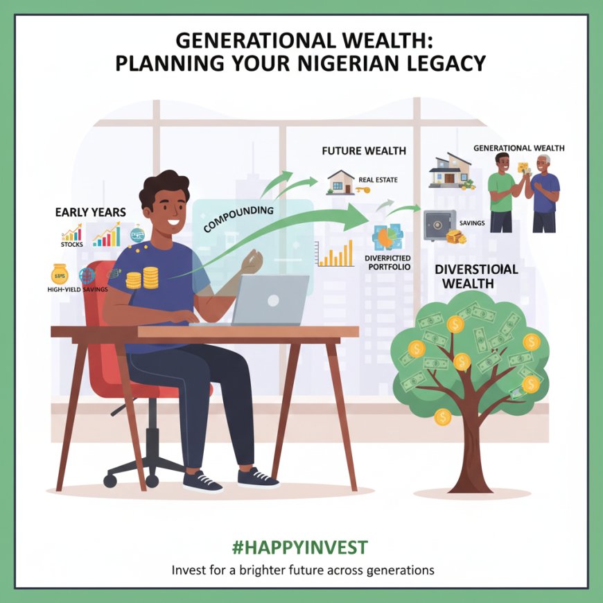 How a Young Nigerian Man Can Build Wealth That Lasts