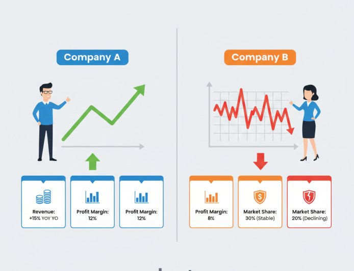 How to Compare Companies in the Same Sector