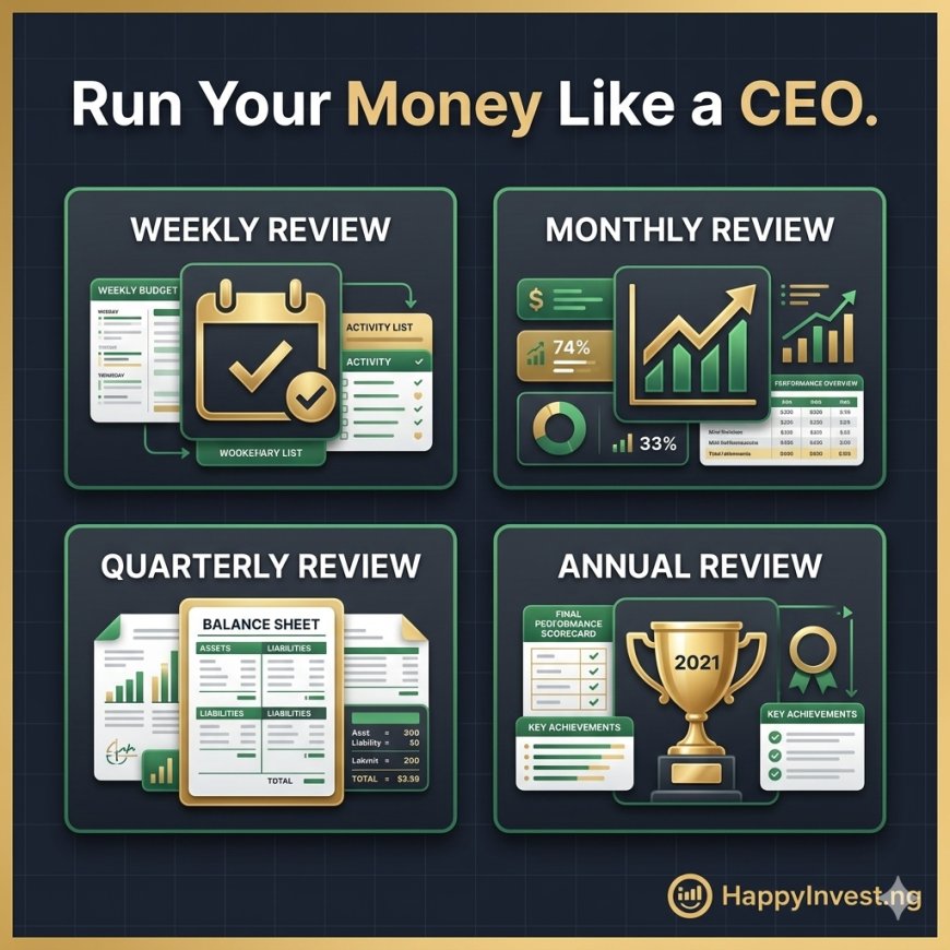 How to Review Your Finances Like a CEO