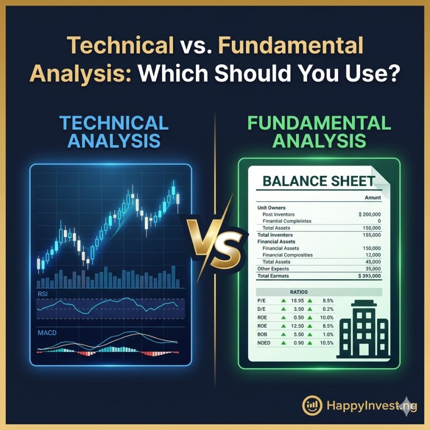 Technical vs. Fundamental Analysis: Which Should You Use?