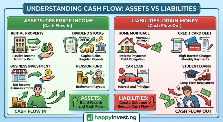 Difference Between Assets and Liabilities